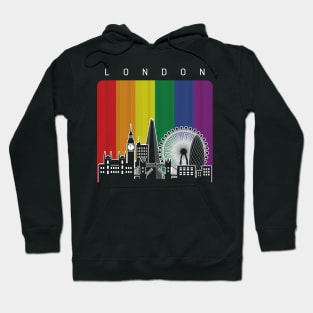 London LGBT Flag Hoodie